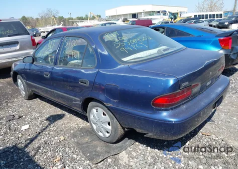 1996 Geo Prizm Lsi from USA, damaged, VIN 1Y1SK5268TZ003077